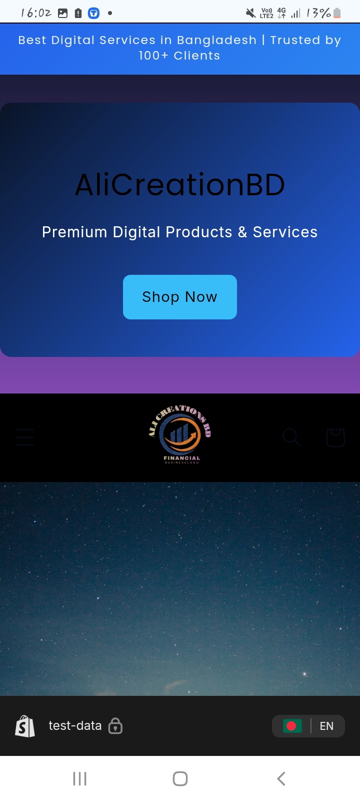 Shopify Store Project